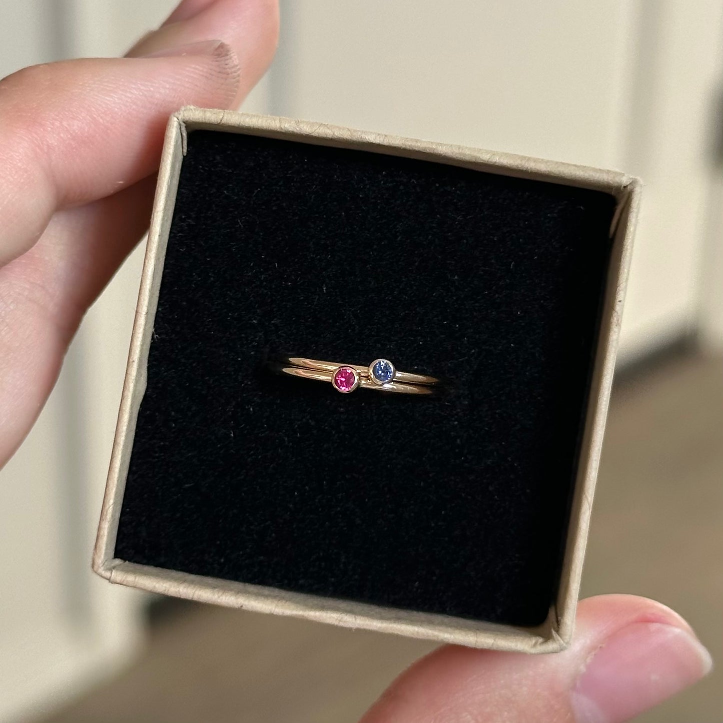 Mini Birthstone Ring