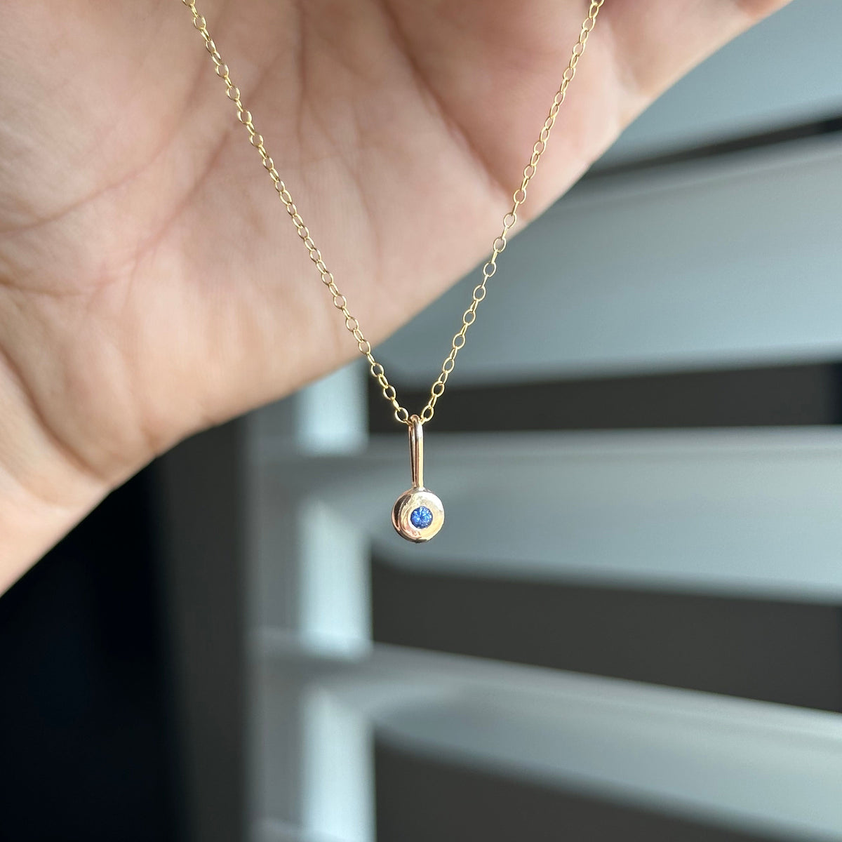 Birthstone Charm Necklace