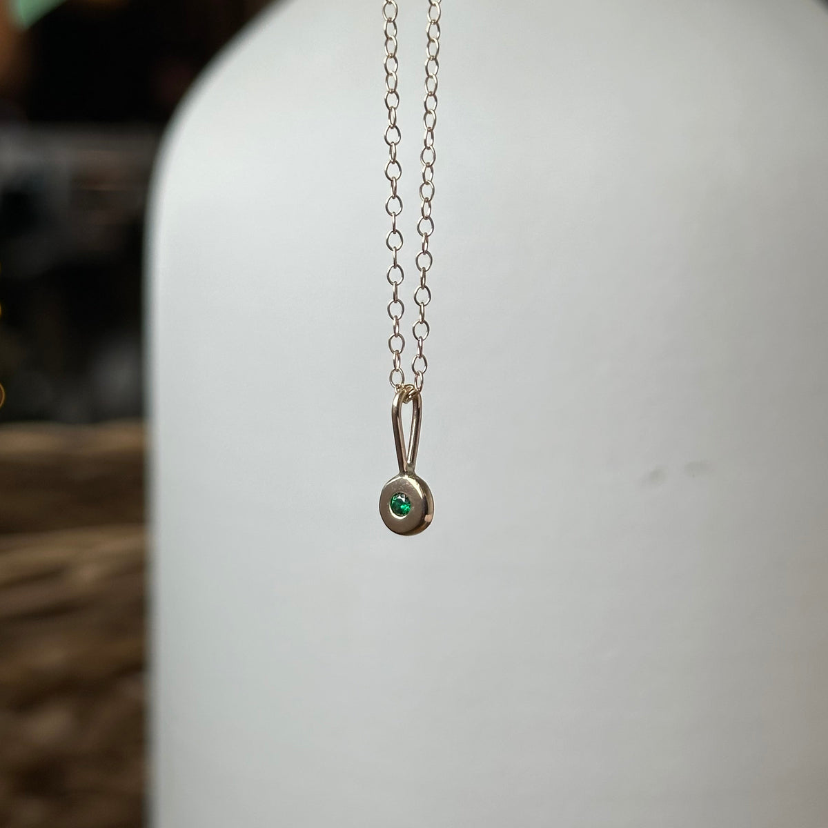 Birthstone Charm Necklace