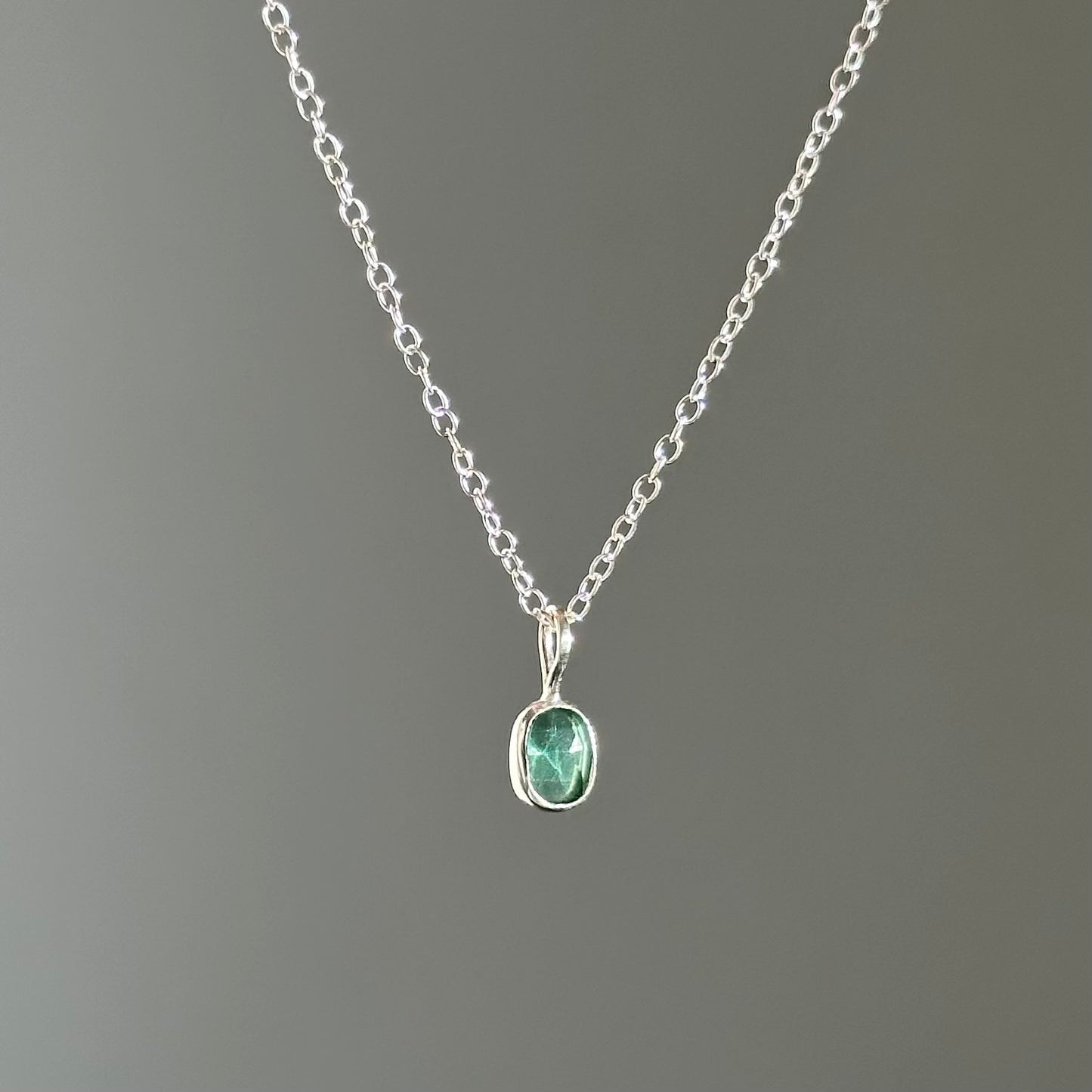 Tourmaline Pendant Necklace