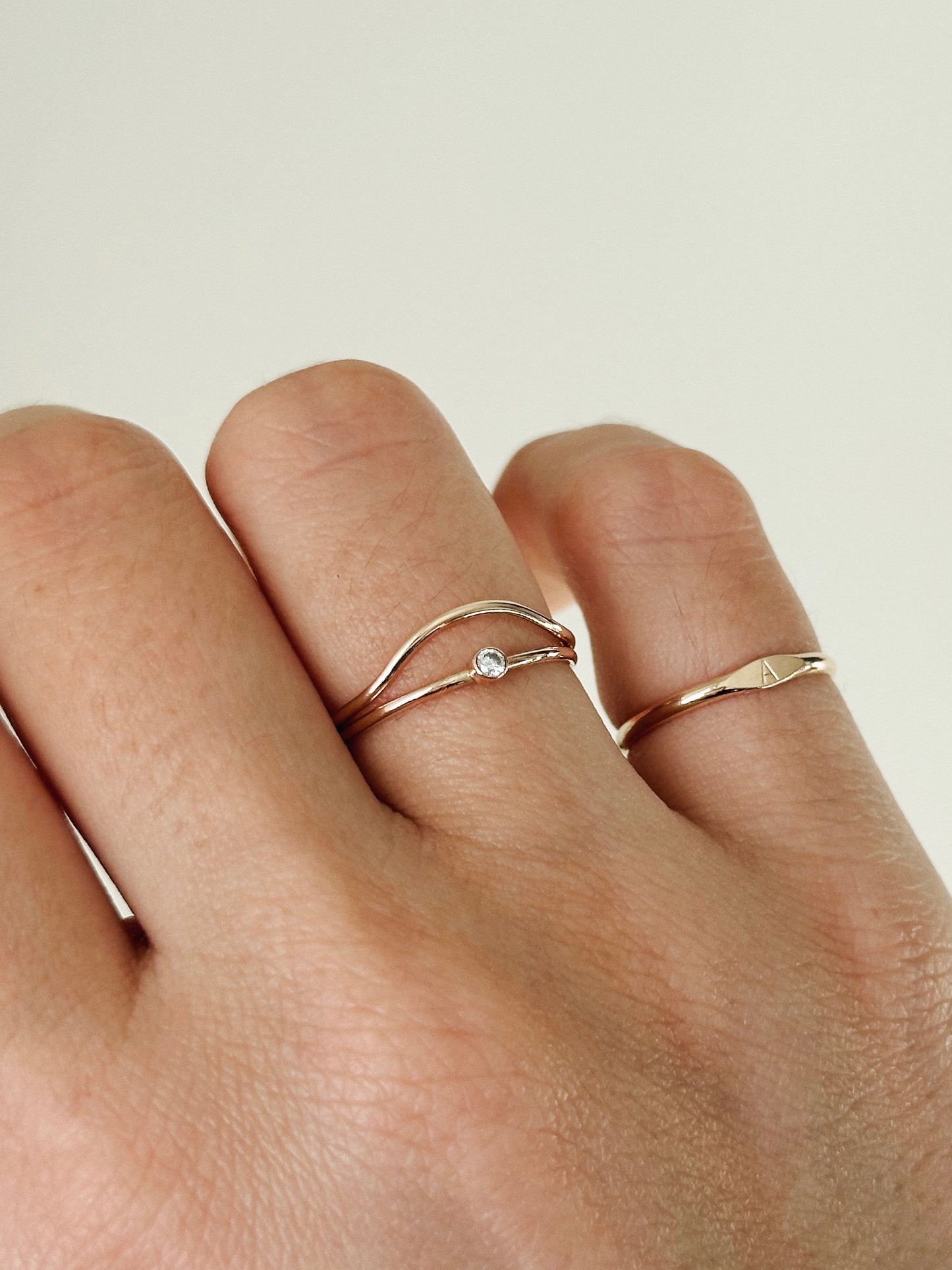 Arch Accent Ring