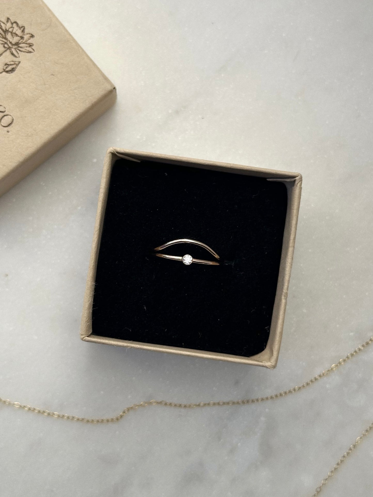 Arch Accent Ring