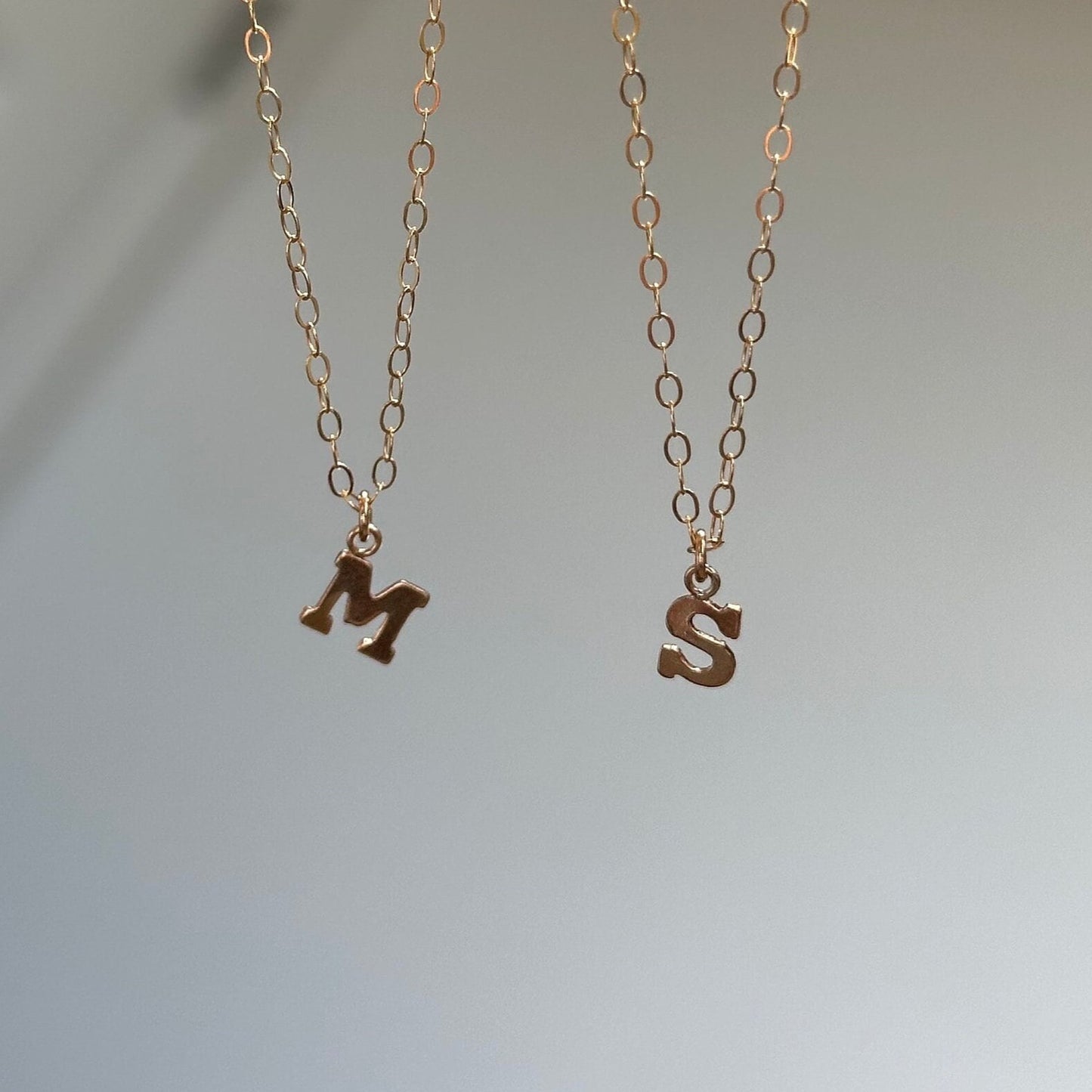 Initial Charm Necklace